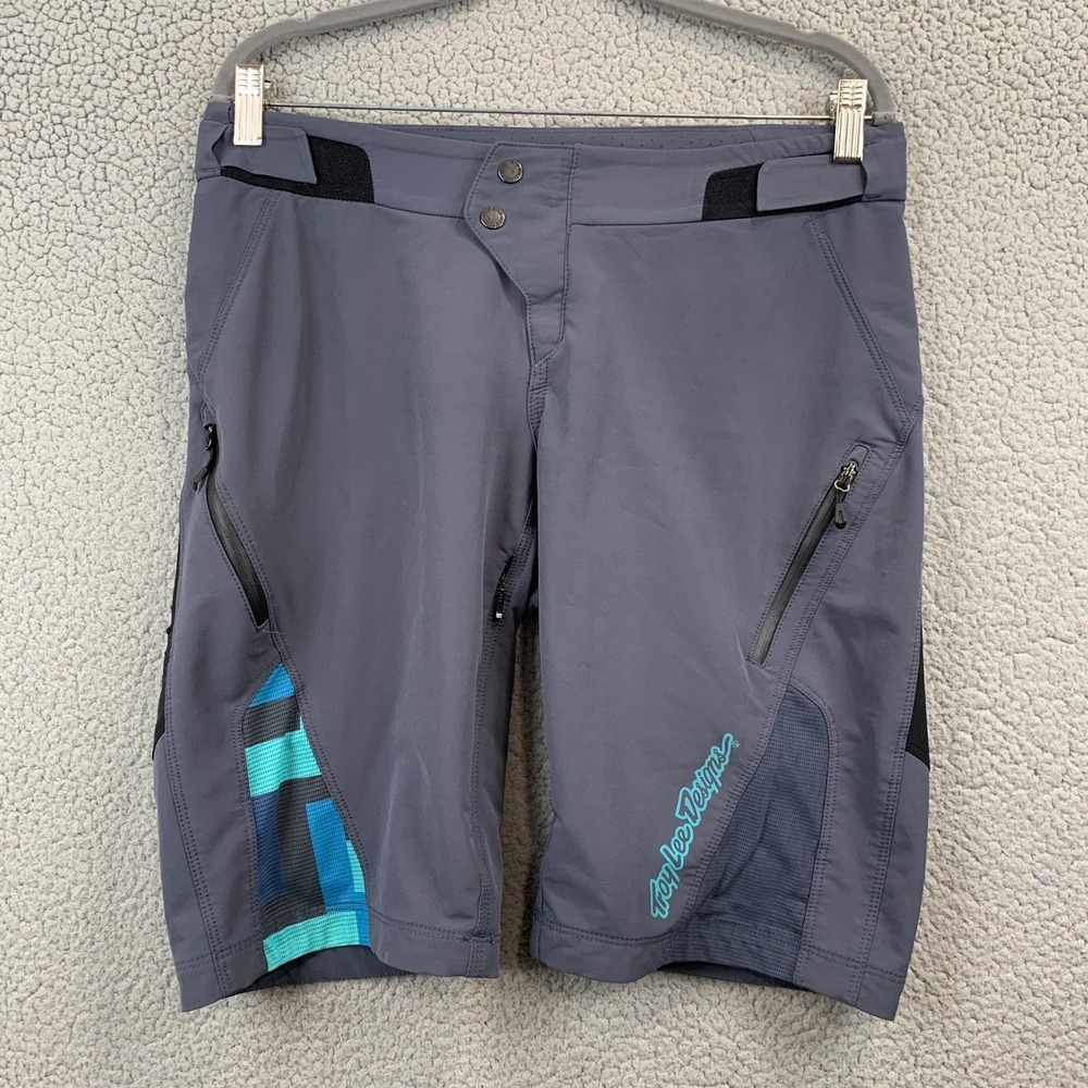 Troy Lee Designs Shorts Womens M Gray Ruckus MTB Mountain Biking Cycling